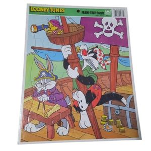 Vintage Looney Toons Bugs Bunny, Tweety, Sylvester tray puzzle
